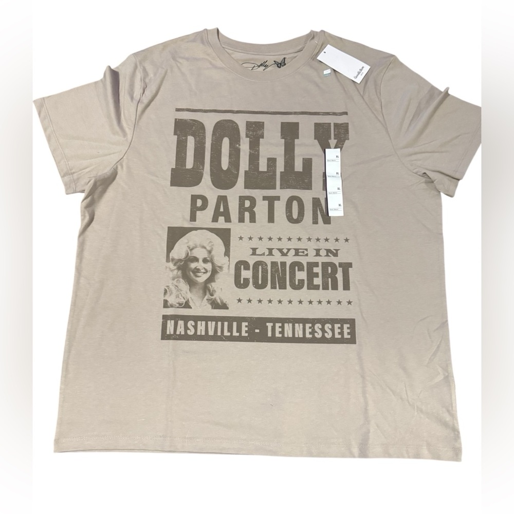 Dolly Parton Concert Graphic T-Shirt sz xl